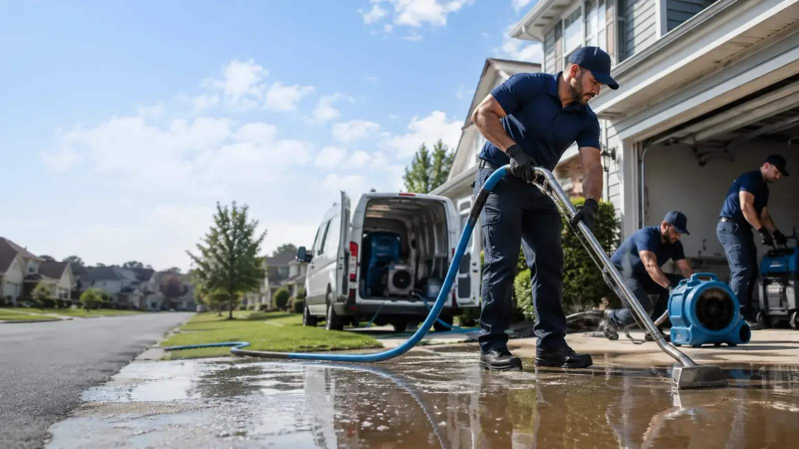 Flood Damage Restoration in Frost, TX
